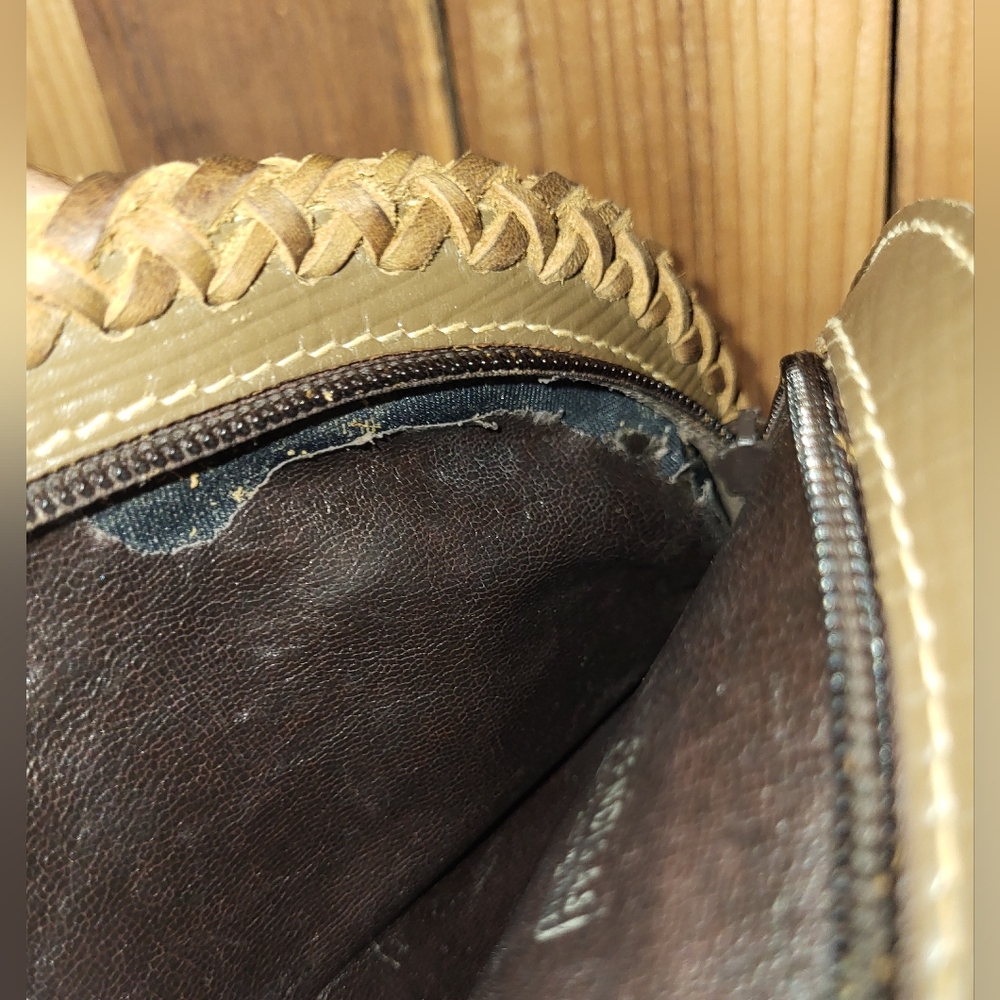 Fendi Tan and Brown Fringe Crossbody Bag - Picture 14 of 16